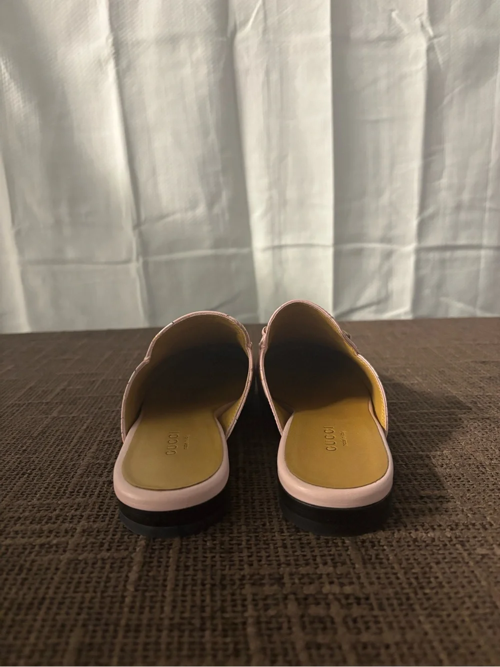 Gucci x Pikarar Kawaii Princetown Mule | Pink Leather | Size 6 | Retail $950 - Picture 5 of 10